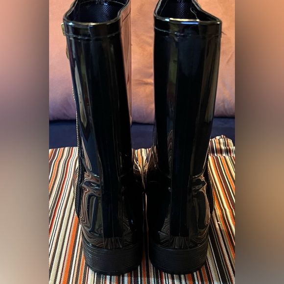Unlisted by Kenneth Cole| Black| Mid-calf Zip Rain Boots| EUC - Picture 7 of 7